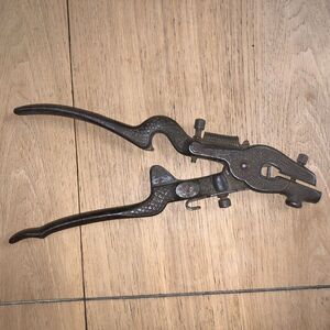 Very Rare Large Antique  Garantoska Fix 2 Saw Tooth Setting Pliers WW2 Wehrmacht